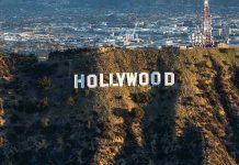 Hollywood Shock: Top Director and Wife Found Dead The Hollywood sign on a hillside.