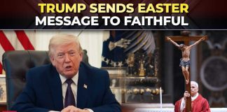 Trump’s Easter Blast Ignites Church-State War 'Evil and wickedness will not prevail': Trump's Easter message