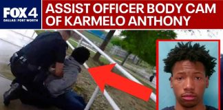 Released Videos in Texas Teen Stabbing Case Reveal Karmelo Anthony arrest: assisting officer body cam footage