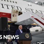 Qatar Jet Gift Sparks Constitutional Brawl Trump unveils Qatari-gifted jet serving as new Air Force One