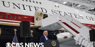 Trump unveils Qatari-gifted jet serving as new Air Force One