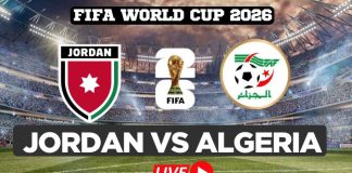 FIFA World Cup 2026 LIVE | JORDAN VS ALGERIA | Watch FIFA World Cup | FIFA Full Match Live