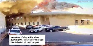 Airport Inferno Caught On Camera Kuwait releases footage of alleged drone crash into its airport