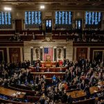 Congress Slaps Trump’s Iran War U.S. House chamber with lawmakers gathered before a session