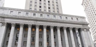 Judge Halts Trump’s Latest Birthright Citizenship Order United States courthouse with grand neoclassical columns