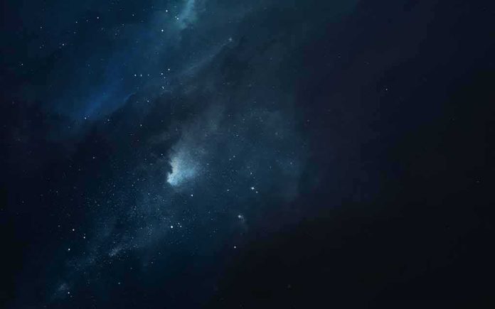 shutterstock_783052066 night sky with stars and faint nebula