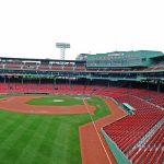 “Boy” Remark Ignites Race Debate at Fenway View of an empty Fenway Park baseball stadium with green grass and red seats